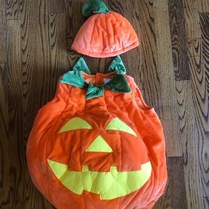 Pottery Barn Kids pumpkin costume size 4-6 EUC
